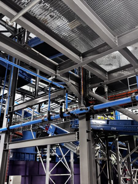 PROJET 2025 - Tuyauterie Airnet sur région Toulousaine dans une usine de recyclage de déchets