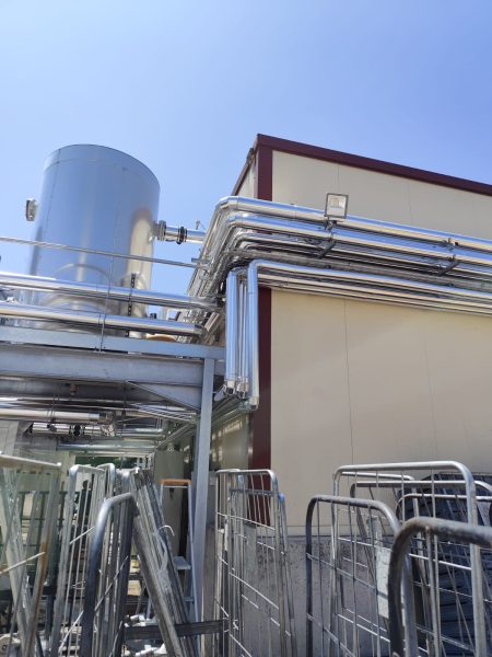 PROJET termine 2025 - Réseau + calorifuge dans l'agroalimentaire sur Millau.