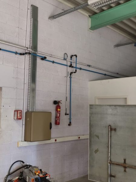 Projet en cours 2026 dans Lycée 84 - Tuyauterie aluminium