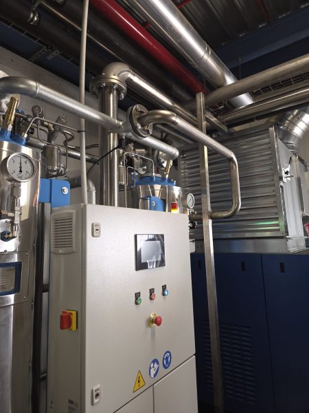 Projet terminé 34 - Tuyauterie soudée air comprimé